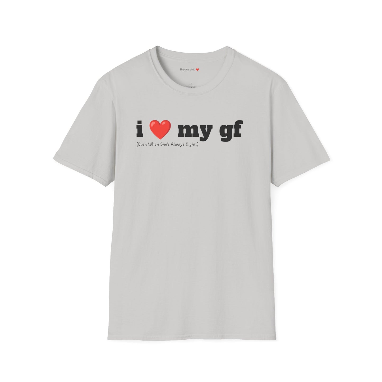 'i love my gf' T-Shirt Funny