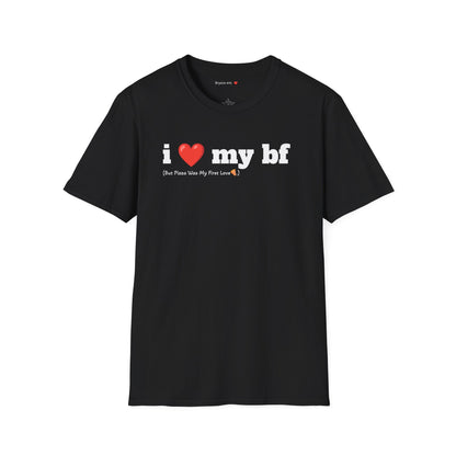 'i love my bf' T-Shirt Funny